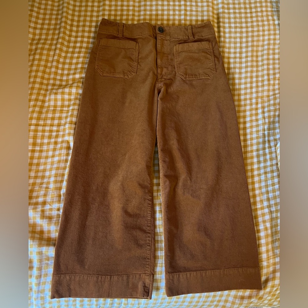 Anthropologie Maeve Colette Corduroy Pants